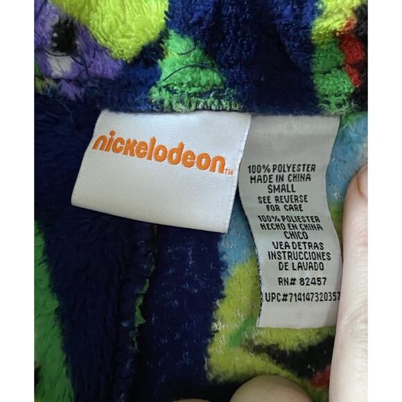 Vtg teenage mutant ninja turtles Fleece Pajama Pants Women S Y2k Nickelodeon - Picture 5 of 6